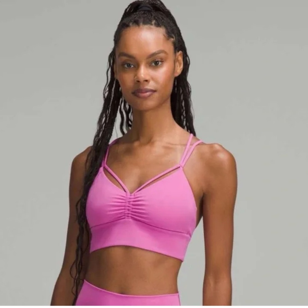 Lululemon Athletica Pink Sports Bra